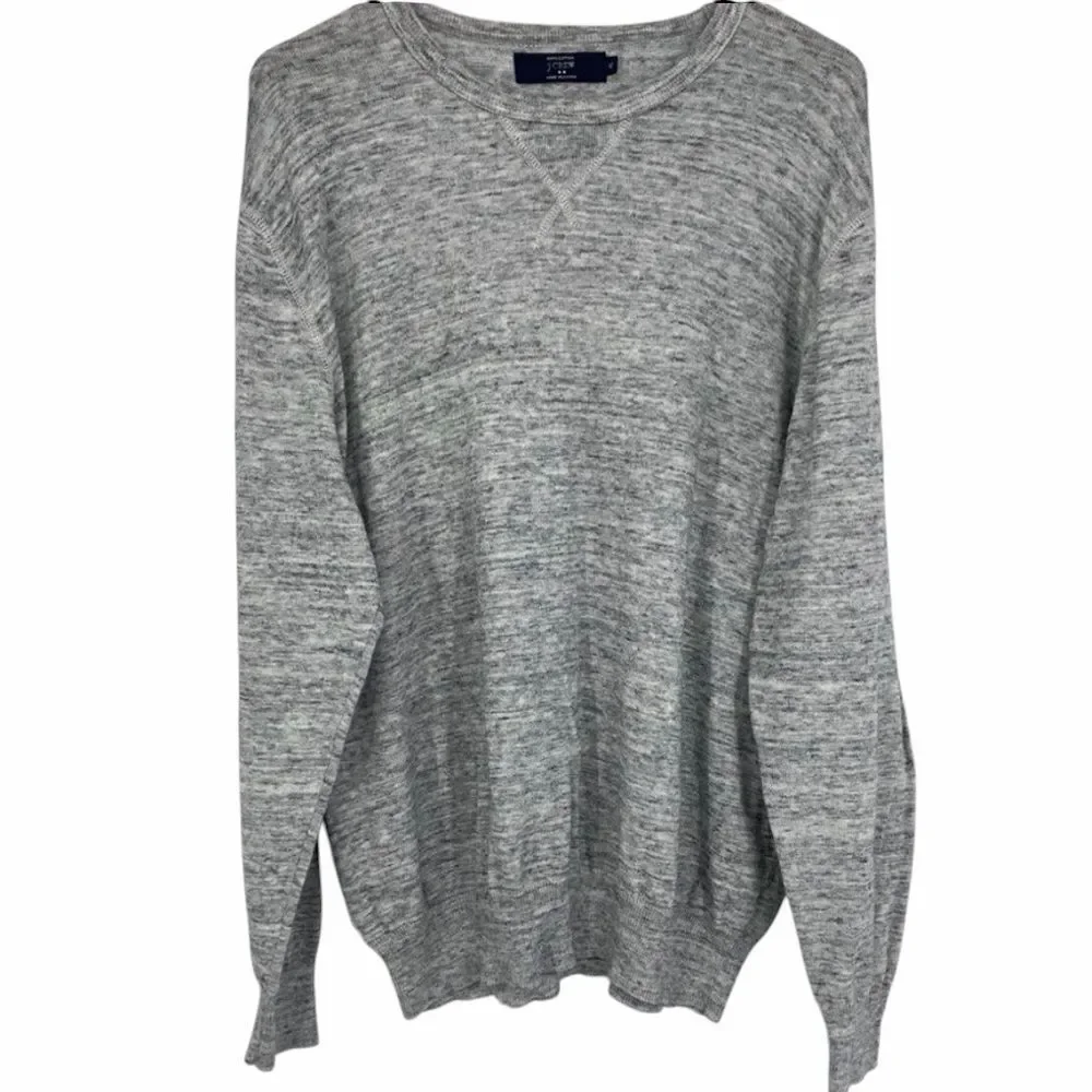 J.Crew 100% Cotton Men’s Sweater Grey Color Size XL